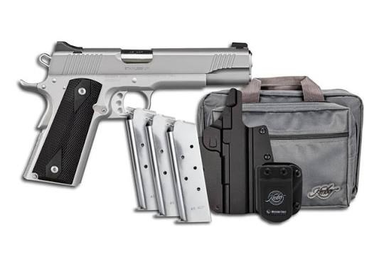 Kimber Stainless LW 1911 45ACP Pistol Bundle